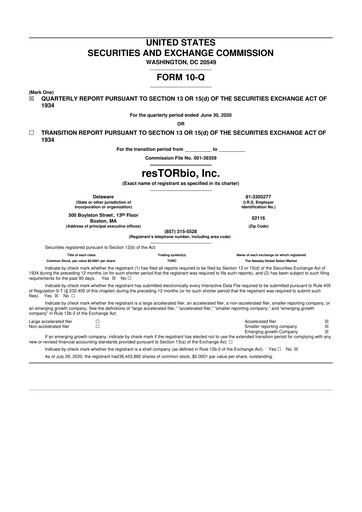 Thumbnail Adicet Bio 10-Q Quarterly Report FY 