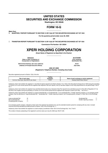 Thumbnail Adeia 10-Q Quarterly Report FY2020 