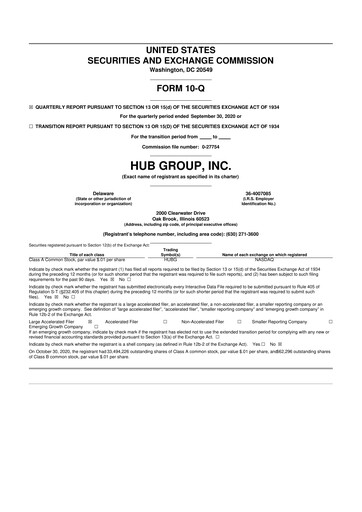 Thumbnail Hub Group
 10-Q Quarterly Report FY2020 