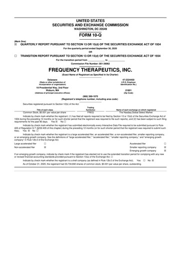 Thumbnail Korro Bio 10-Q Quarterly Report FY2020 