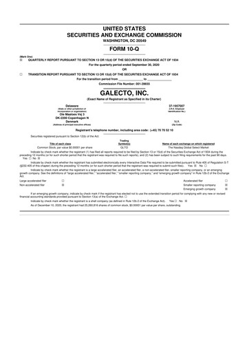 Thumbnail Damora Therapeutics 10-Q Quarterly Report FY2020 