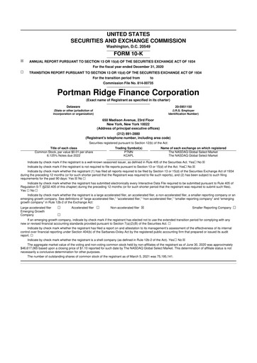 Thumbnail BCP Investment Corporation 10-K Annual Report 