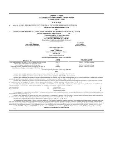 Thumbnail Spire Global 10-K Annual Report 2020