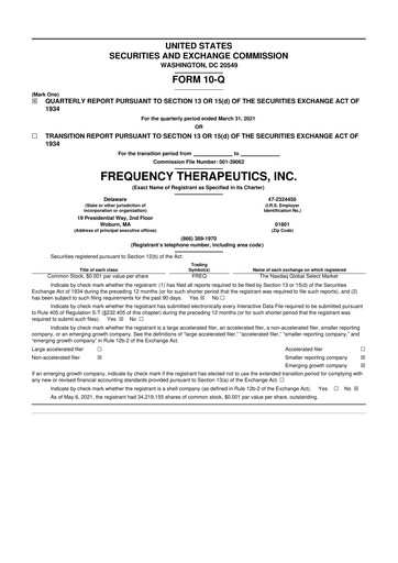 Thumbnail Korro Bio 10-Q Quarterly Report FY2021 