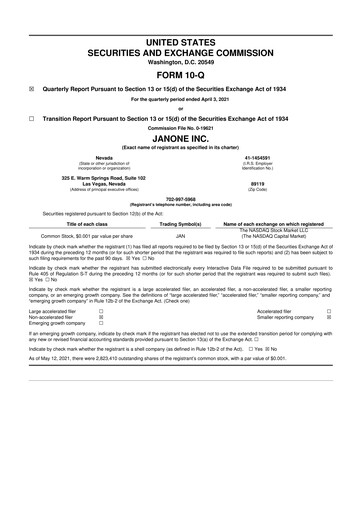 Vorschaubild ALT5 Sigma 10-Q Quartalsbericht 2021 