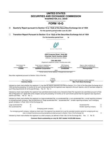 Miniature Magnera 10-Q Rapport trimestriel 2021 