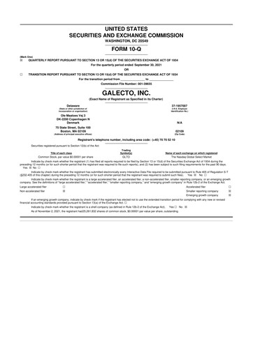 Thumbnail Damora Therapeutics 10-Q Quarterly Report FY2021 