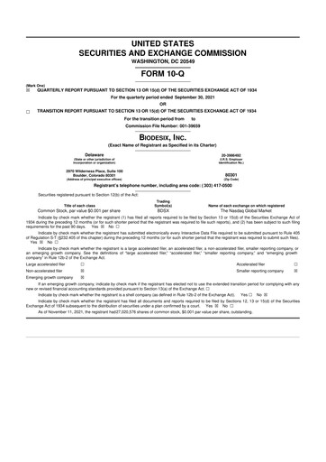 Thumbnail Biodesix 10-Q Quarterly Report FY2021 