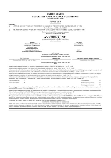 Thumbnail Tectonic Therapeutic 10-K Annual Report 