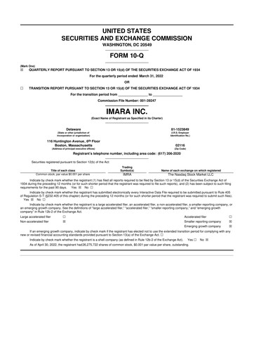 Thumbnail Enliven Therapeutics 10-Q Quarterly Report FY2022 