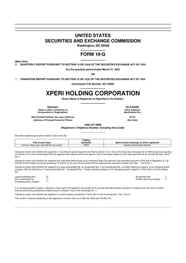 Thumbnail Adeia 10-Q Quarterly Report FY2022 