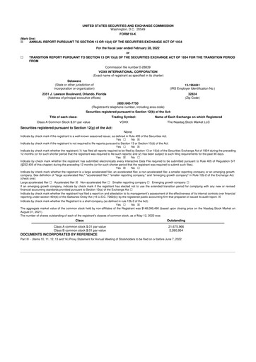 Thumbnail Voxx International
 10-K Annual Report 2022