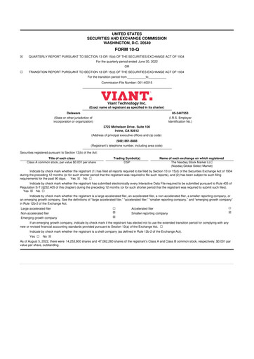 Thumbnail Viant Technology 10-Q Quarterly Report FY 