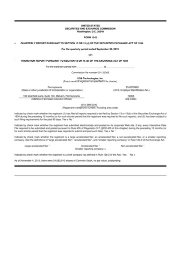 Thumbnail Cantaloupe 10-Q Quarterly Report FY2014 