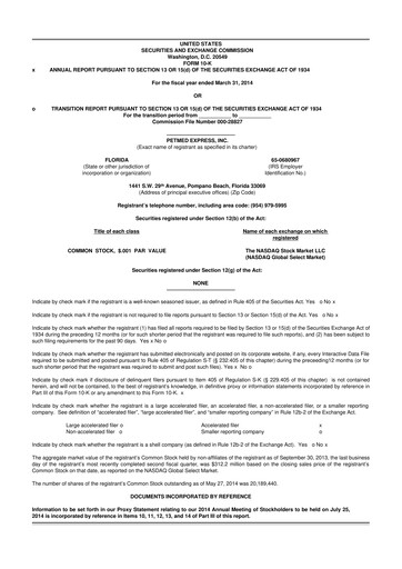 Vorschaubild PetMed Express
 10-K Jahresbericht 2014