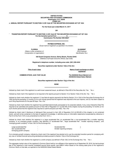 Vorschaubild PetMed Express
 10-K Jahresbericht 2017
