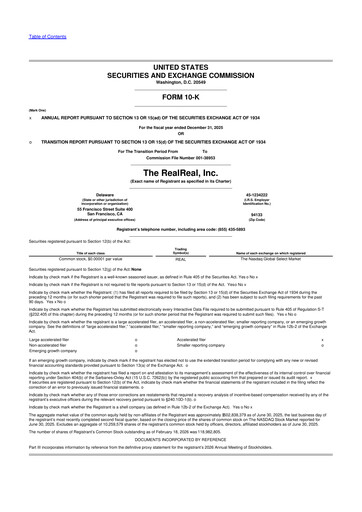 Thumbnail The RealReal
 10-K Annual Report 2025