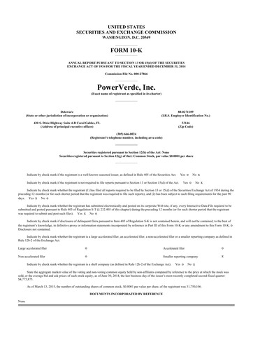 Thumbnail 374Water 10-K Annual Report 2014