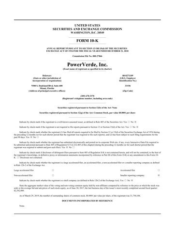 Thumbnail 374Water 10-K Annual Report 2018