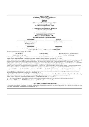 Thumbnail Expro Group 10-K Annual Report 2020