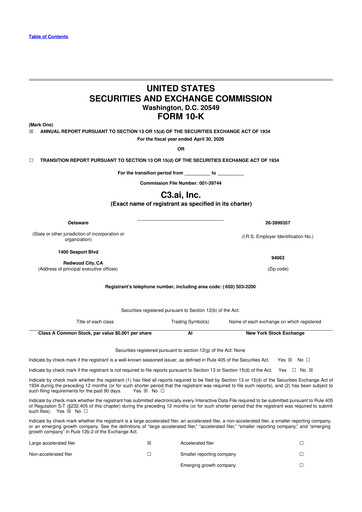 Thumbnail C3 AI 10-K Annual Report 2026