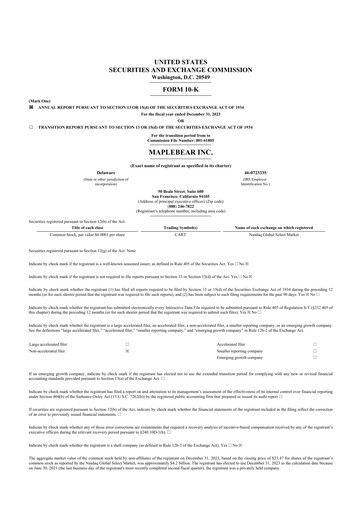 Miniature Instacart (Maplebear Inc.) 10-K Rapport annuel 2023