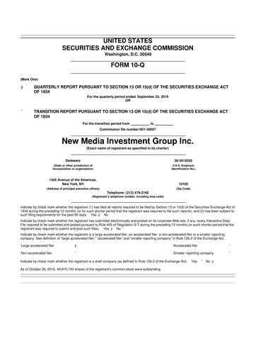 Thumbnail Gannett 10-Q Quarterly Report FY2016 