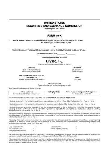 Thumbnail Life360 10-K Annual Report 2025