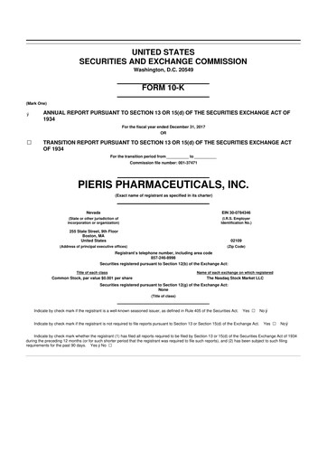 Vorschaubild Palvella Therapeutics 10-K Jahresbericht 2017