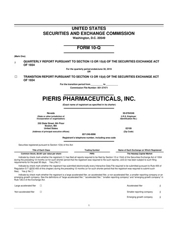 Thumbnail Palvella Therapeutics 10-Q Quarterly Report FY2019 