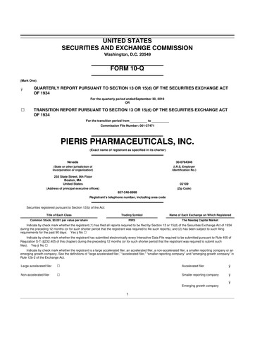 Thumbnail Palvella Therapeutics 10-Q Quarterly Report FY2019 