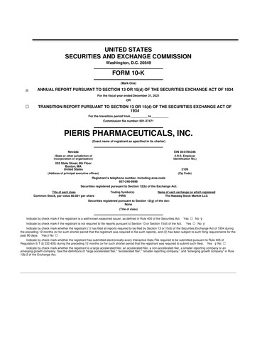 Vorschaubild Palvella Therapeutics 10-K Jahresbericht 2021