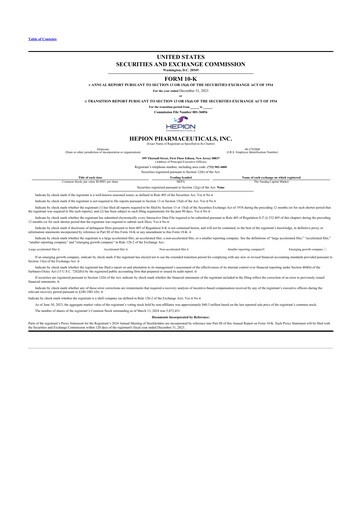 Thumbnail Hepion Pharmaceuticals 10-K Annual Report 2023