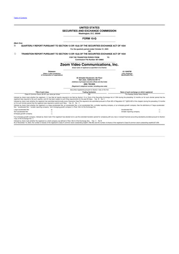 Thumbnail Zoom 10-Q Quarterly Report FY2024 