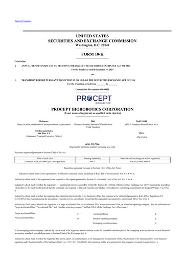Thumbnail PROCEPT BioRobotics 10-K Annual Report 2024