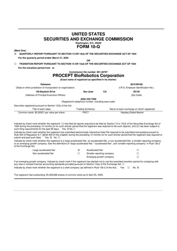 Thumbnail PROCEPT BioRobotics 10-Q Quarterly Report FY2025 