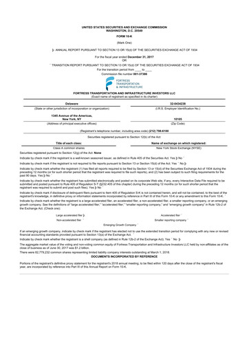 Vorschaubild FTAI Aviation 10-K Jahresbericht 2017