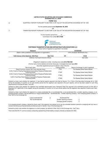 Thumbnail FTAI Aviation 10-Q Quarterly Report FY2022 
