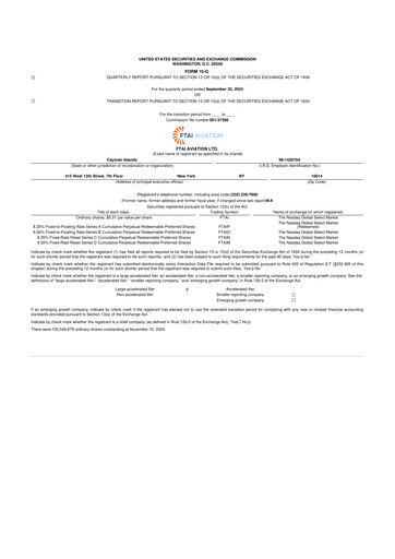 Thumbnail FTAI Aviation 10-Q Quarterly Report FY2024 