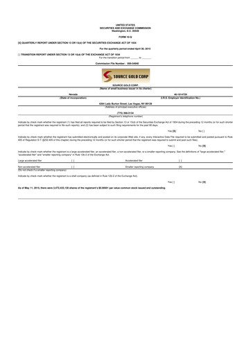 Vorschaubild Golden Matrix Group 10-Q Quartalsbericht 2015 