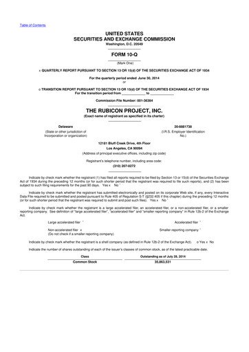 Vorschaubild Magnite 10-Q Quartalsbericht 2014 