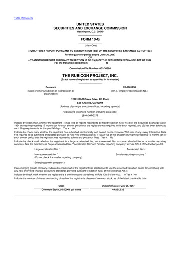 Vorschaubild Magnite 10-Q Quartalsbericht 2017 