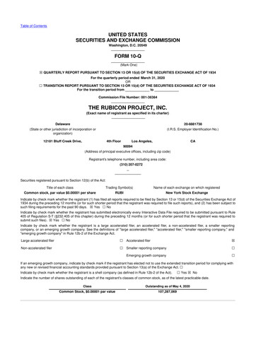 Vorschaubild Magnite 10-Q Quartalsbericht 2020 