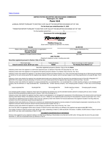 Thumbnail RumbleOn 10-K Annual Report 2025