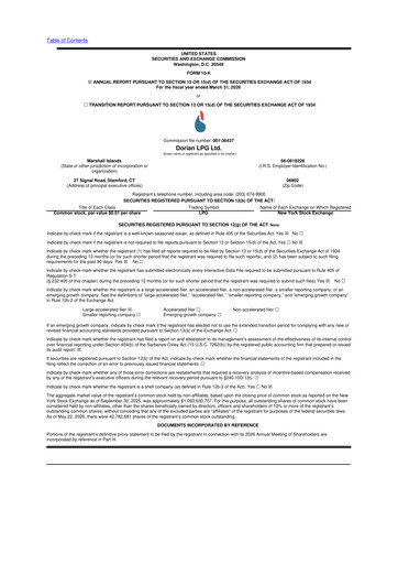 Thumbnail Dorian LPG
 10-K Annual Report 2026