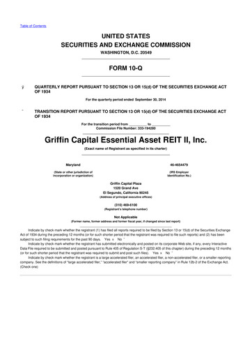 Thumbnail Peakstone Realty Trust 10-Q Quarterly Report FY2014 