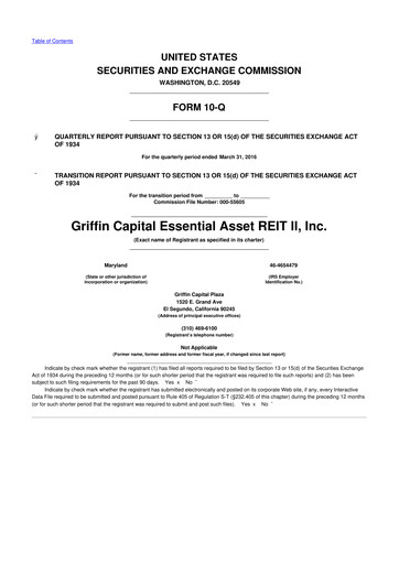 Thumbnail Peakstone Realty Trust 10-Q Quarterly Report FY2016 