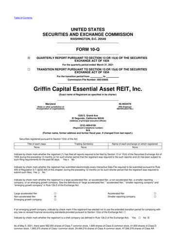 Thumbnail Peakstone Realty Trust 10-Q Quarterly Report FY2021 