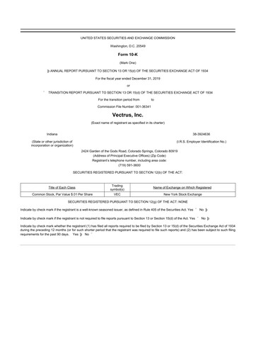 Thumbnail V2X 10-K Annual Report 2019