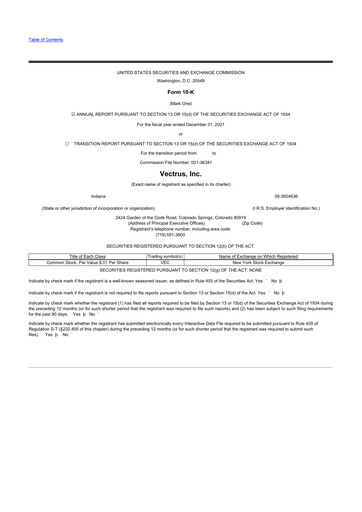 Thumbnail V2X 10-K Annual Report 2021